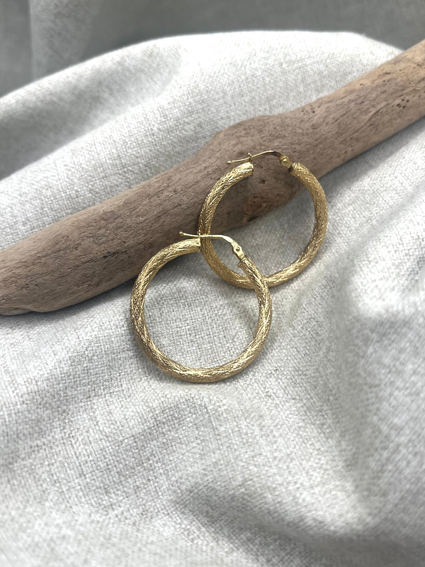 Brushed Hoops