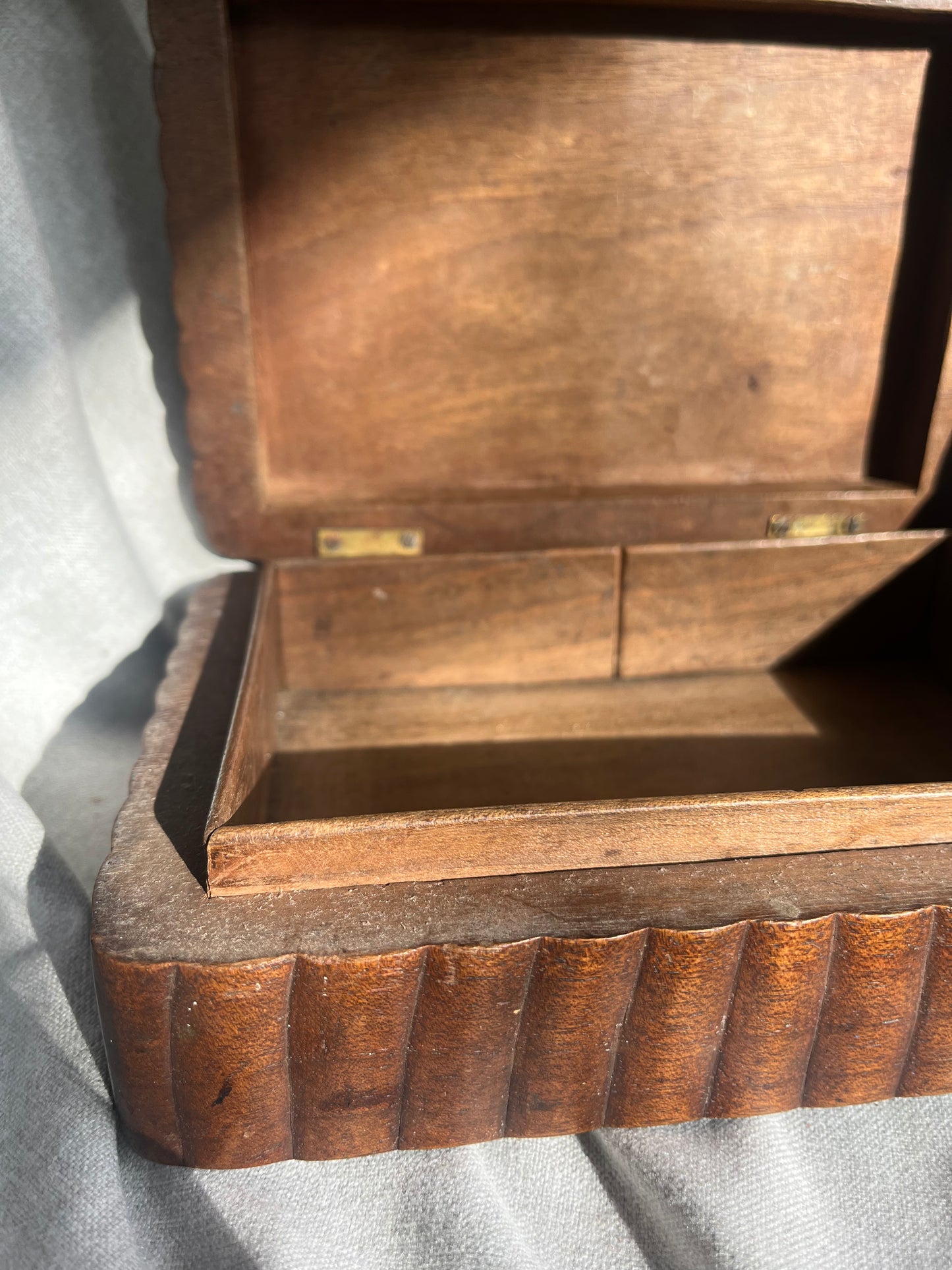 Engraved Wooden Box