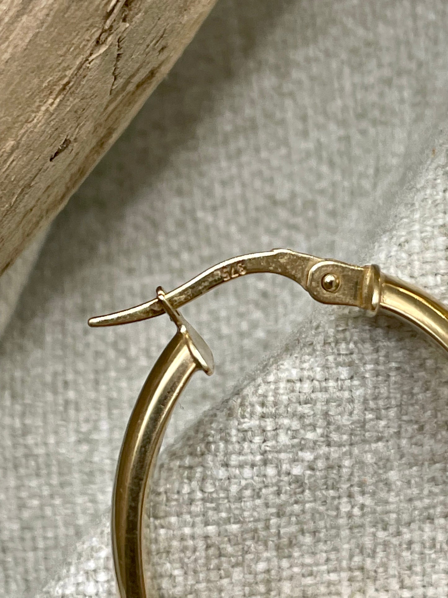 Large Oval Hoop Earrings