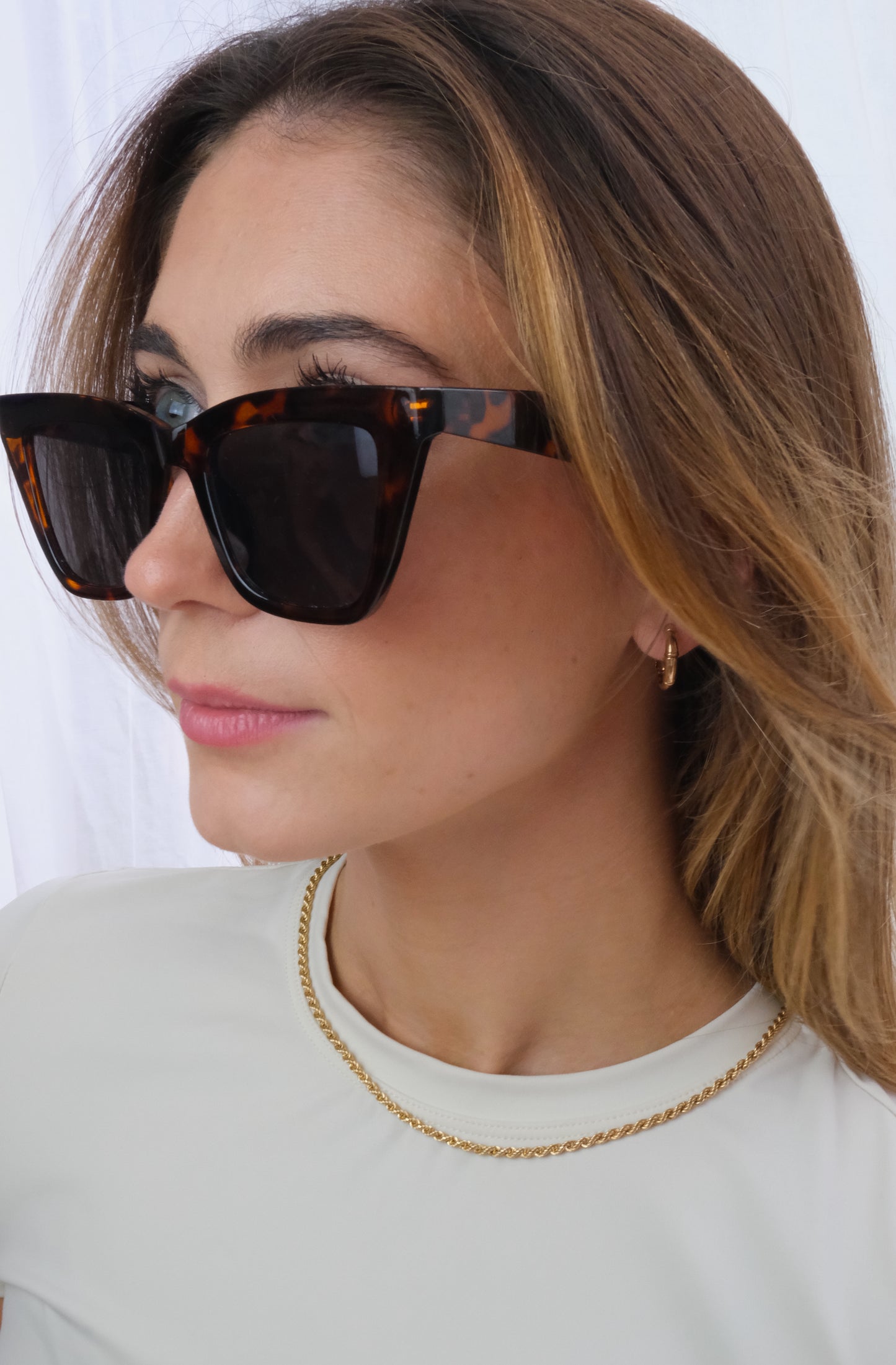 Mini rope chain necklace