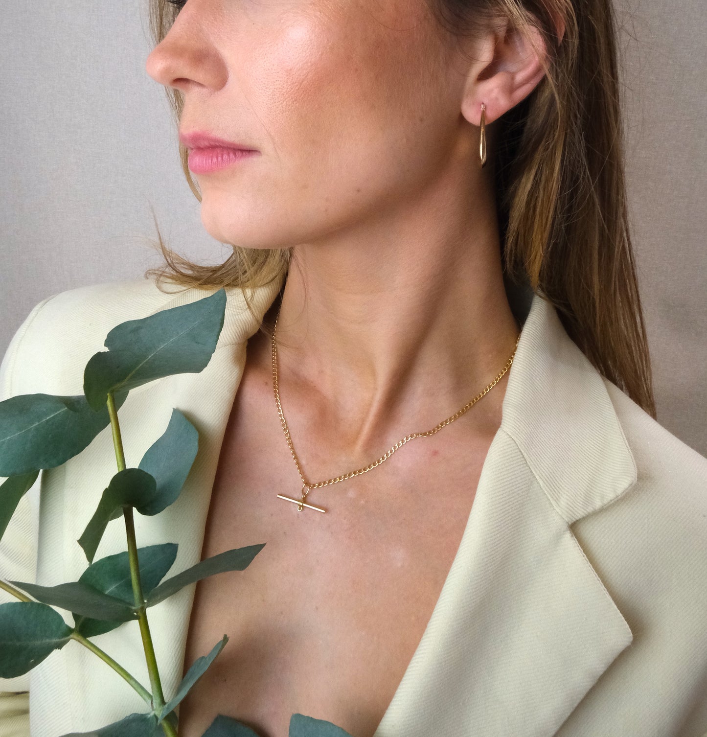 Mini T Bar necklace