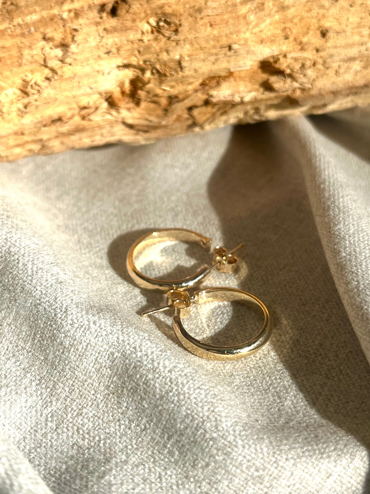 Classic Gold Hoop Earrings