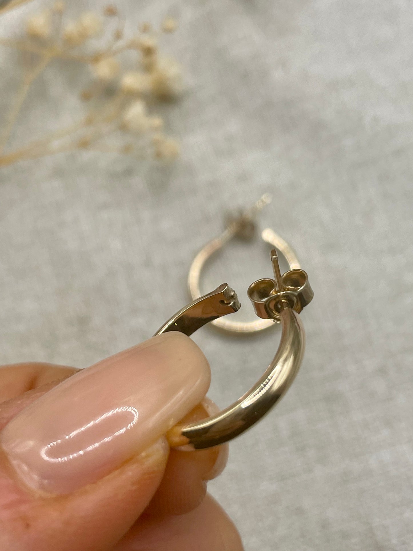 Classic Gold Hoop Earrings