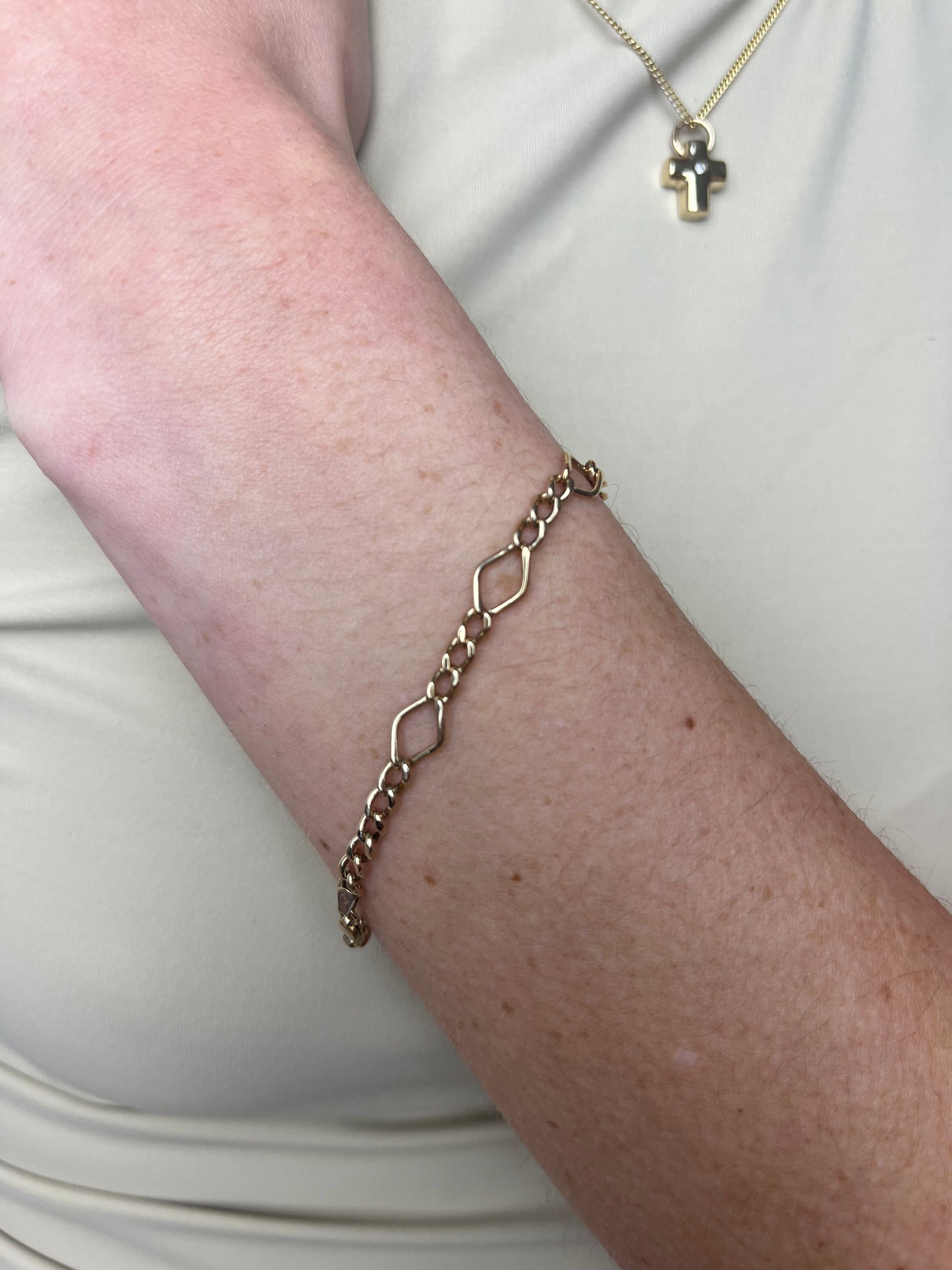Angular Link Bracelet